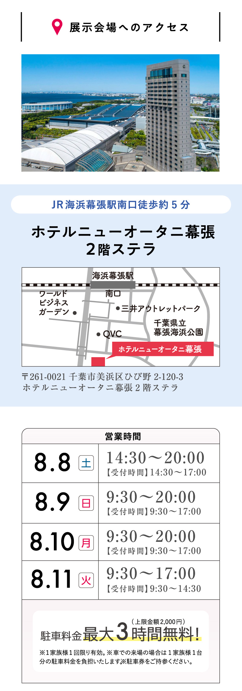 アクセス情報