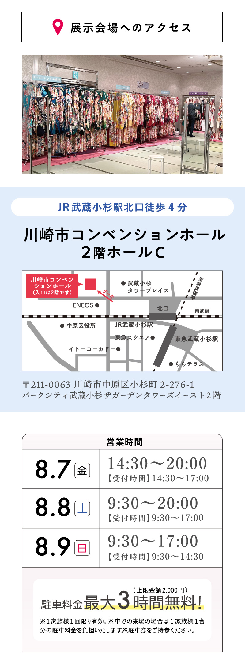 アクセス情報