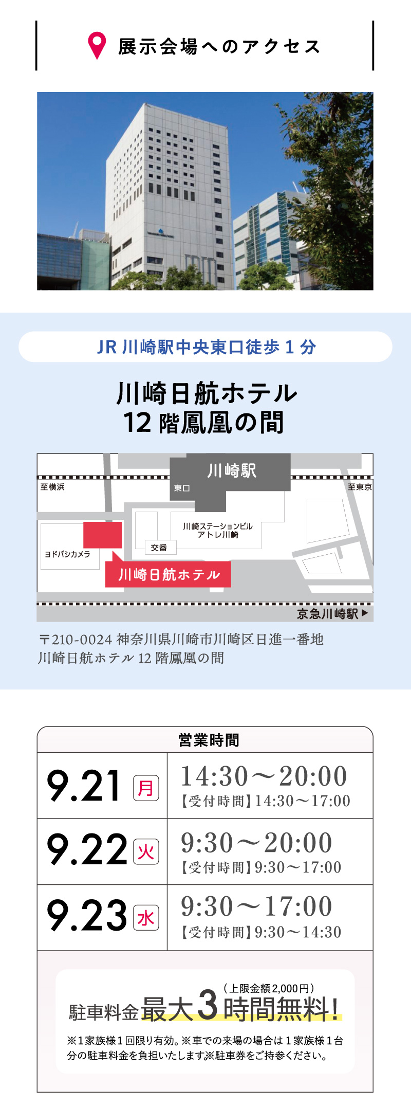 アクセス情報